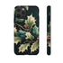 Dark Green Festive Holly in Watercolor - Impact Resistant Phone Case iPhone 11 Pro Matte